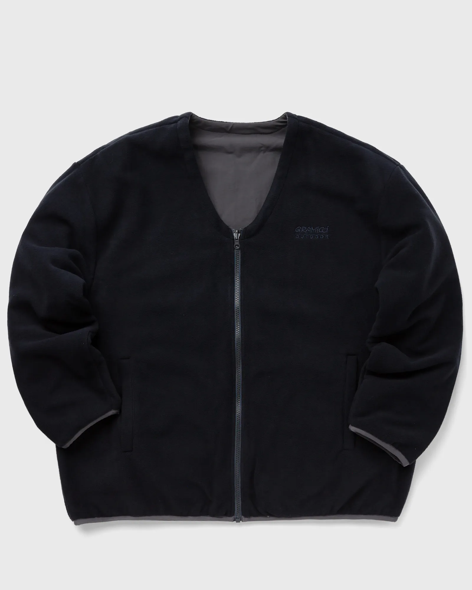Gramicci REVERSIBLE FLEECE CARDIGAN