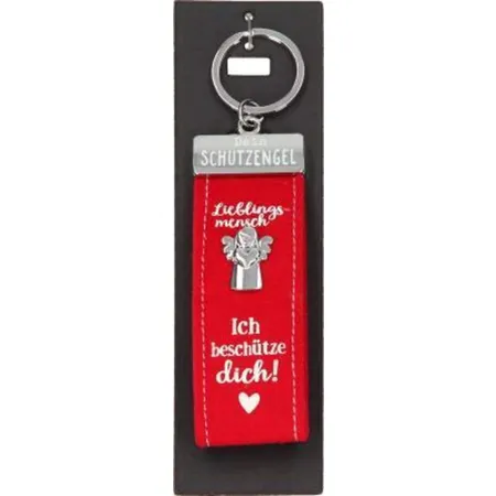 Depesche Schutzengel Glücksfilz Schlüsselanhänger
