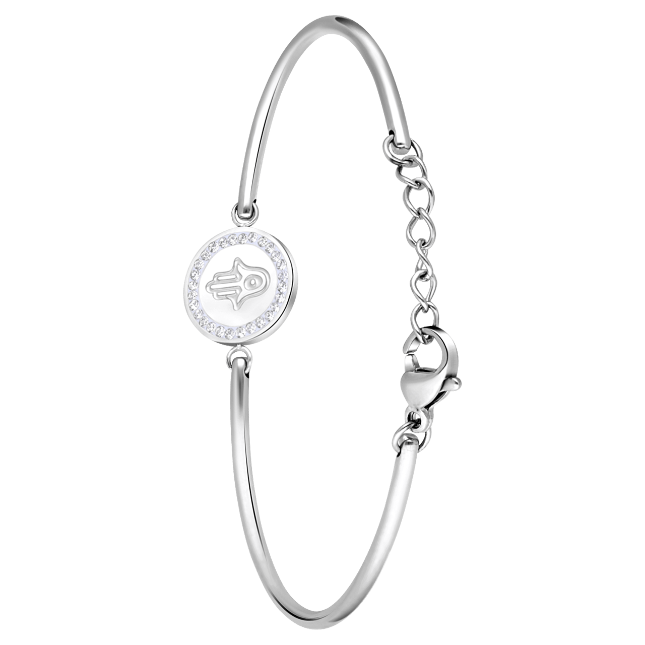Stalen armband  Hamsa