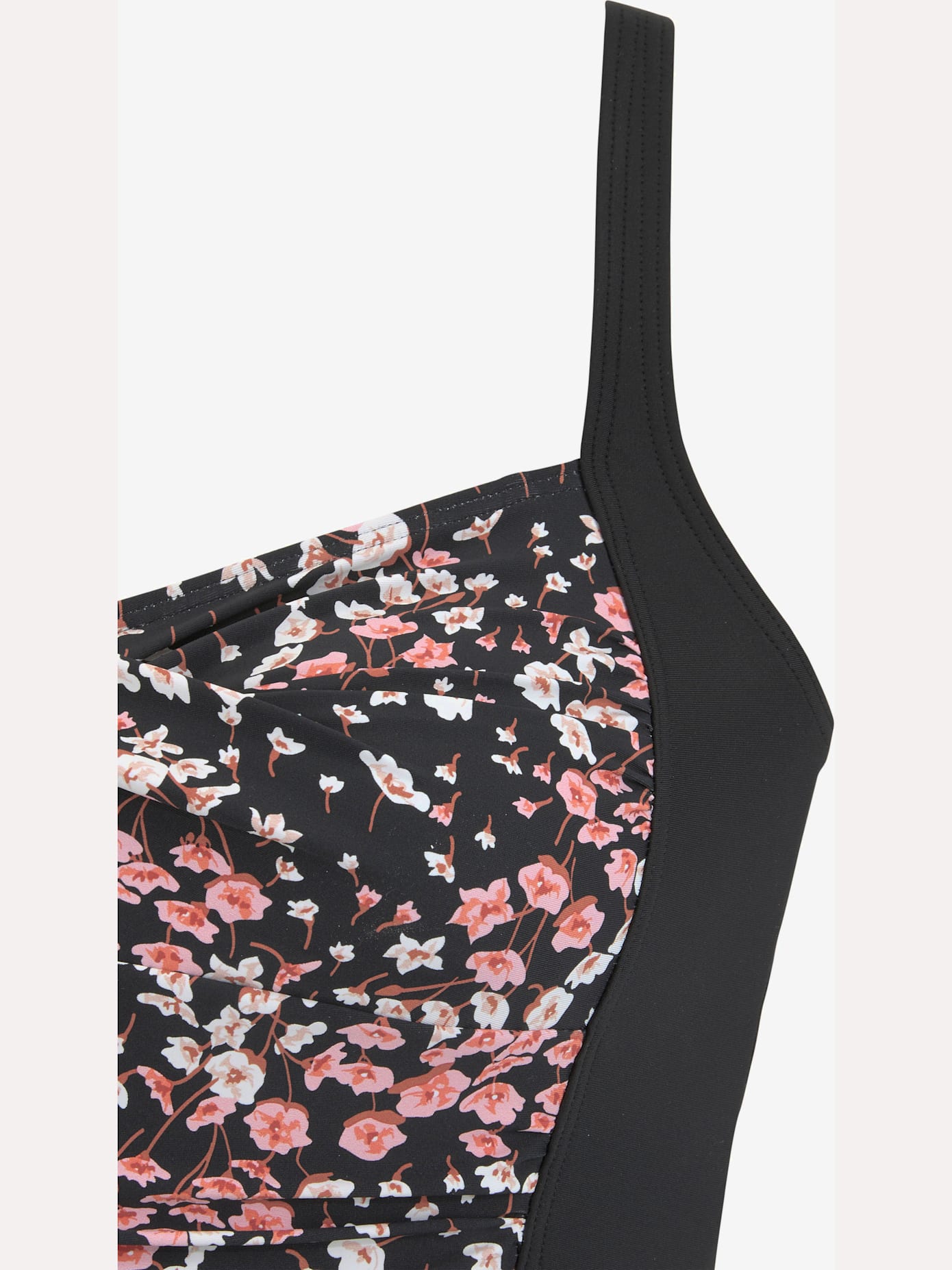Maillot de bain empiècements unis