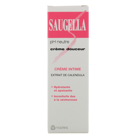 Crème intime hydratante apaisante Saugella