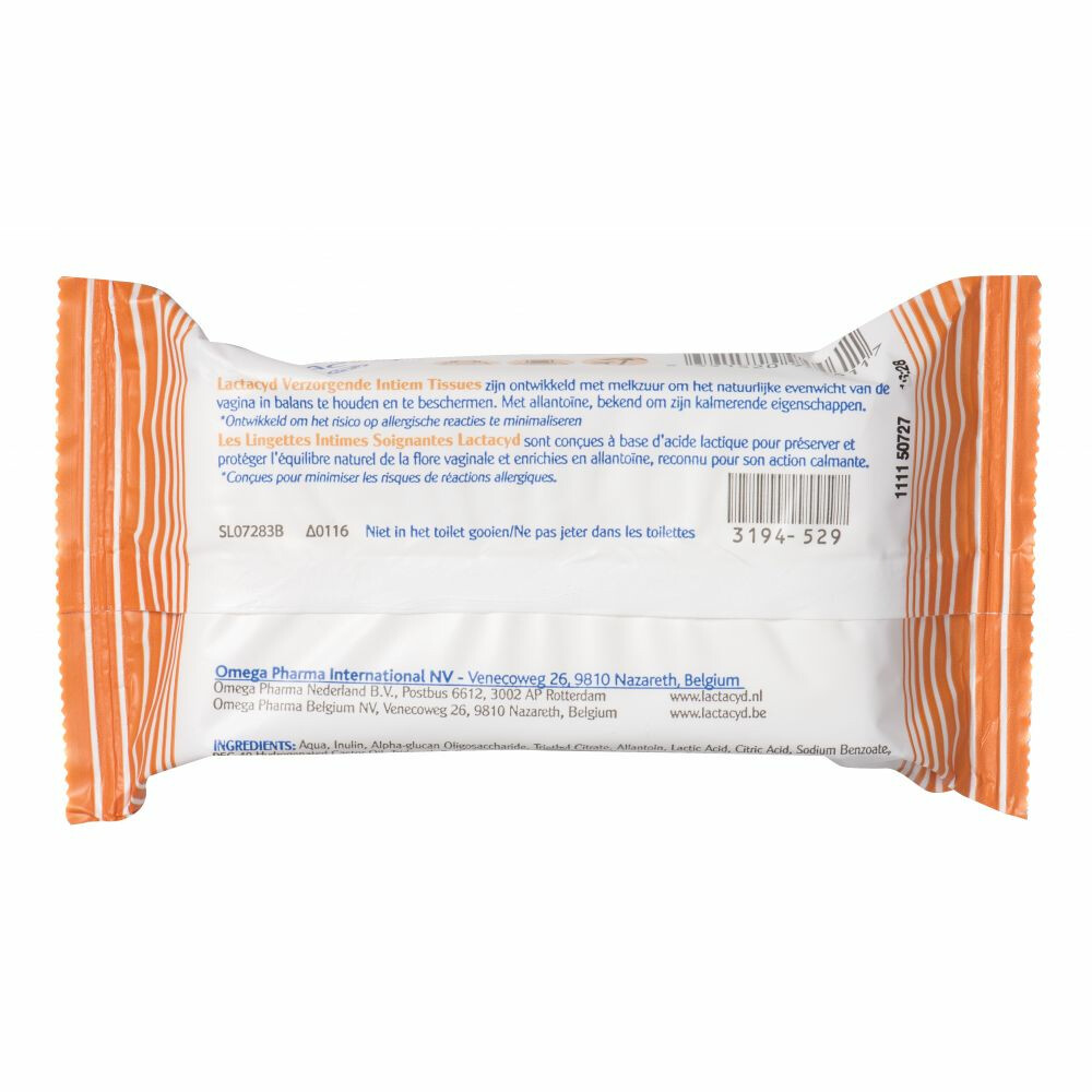 Lactacyd Tissues Verzorgend15 stuks