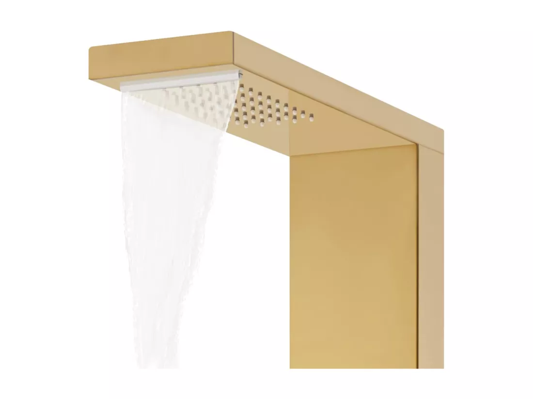 Système de panneau de argenté 15 x 47 x 130 cm 02_0003110