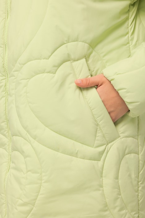 HYPRAR Funktions-Steppjacke, Herzen, wasserabweisend