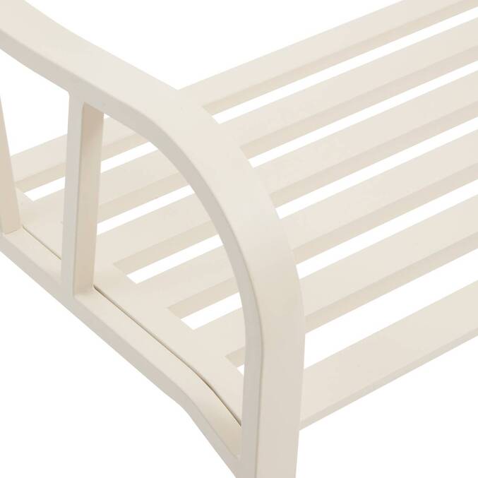 Banc de jardin ALVERNIA Argile