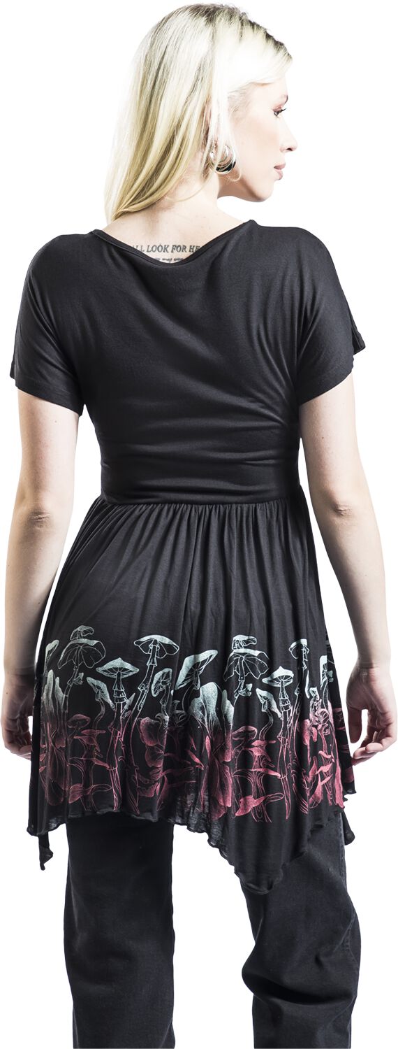 T-shirt avec champignons et bords pointus | Full Volume by EMP T-Shirt Manches courtes