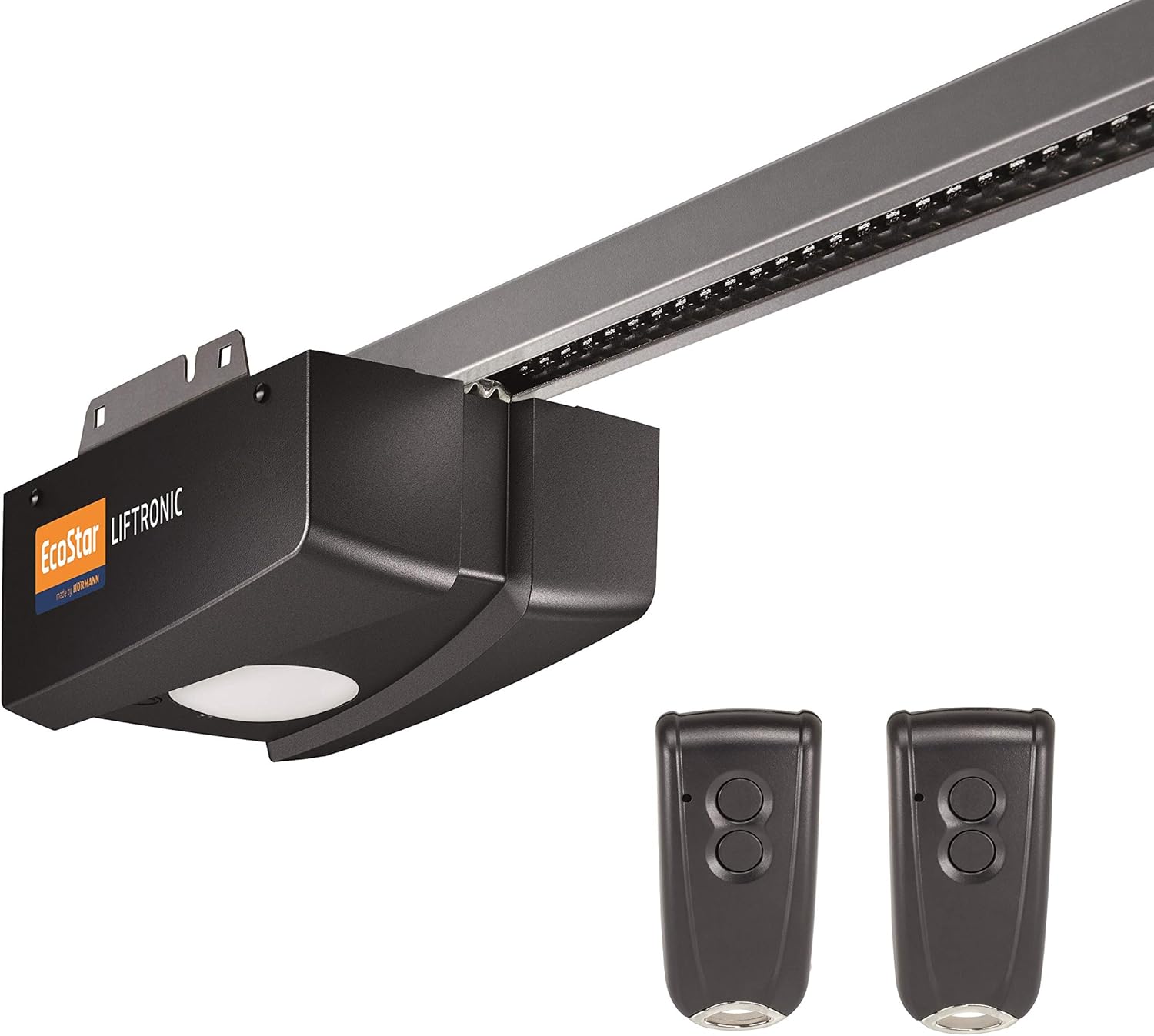 Hörmann Ecostar Garagentorantrieb Liftronic 500-2 (500 N, 433 MHz, inkl. 2 Handsender RSC 2, für Garagentore bis 7 m², inkl. Montagezubehör) 4510469