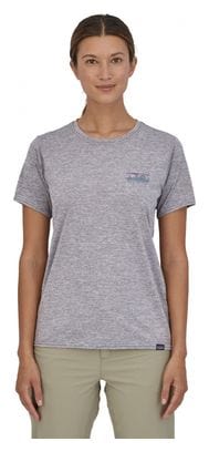 T-Shirt Femme Patagonia Cap Cool Daily Graphic Shirt Gris