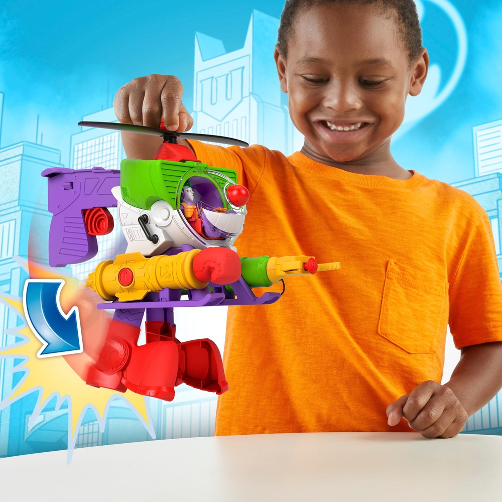 Imaginext DC Super Friends Der Joker Robo Copter