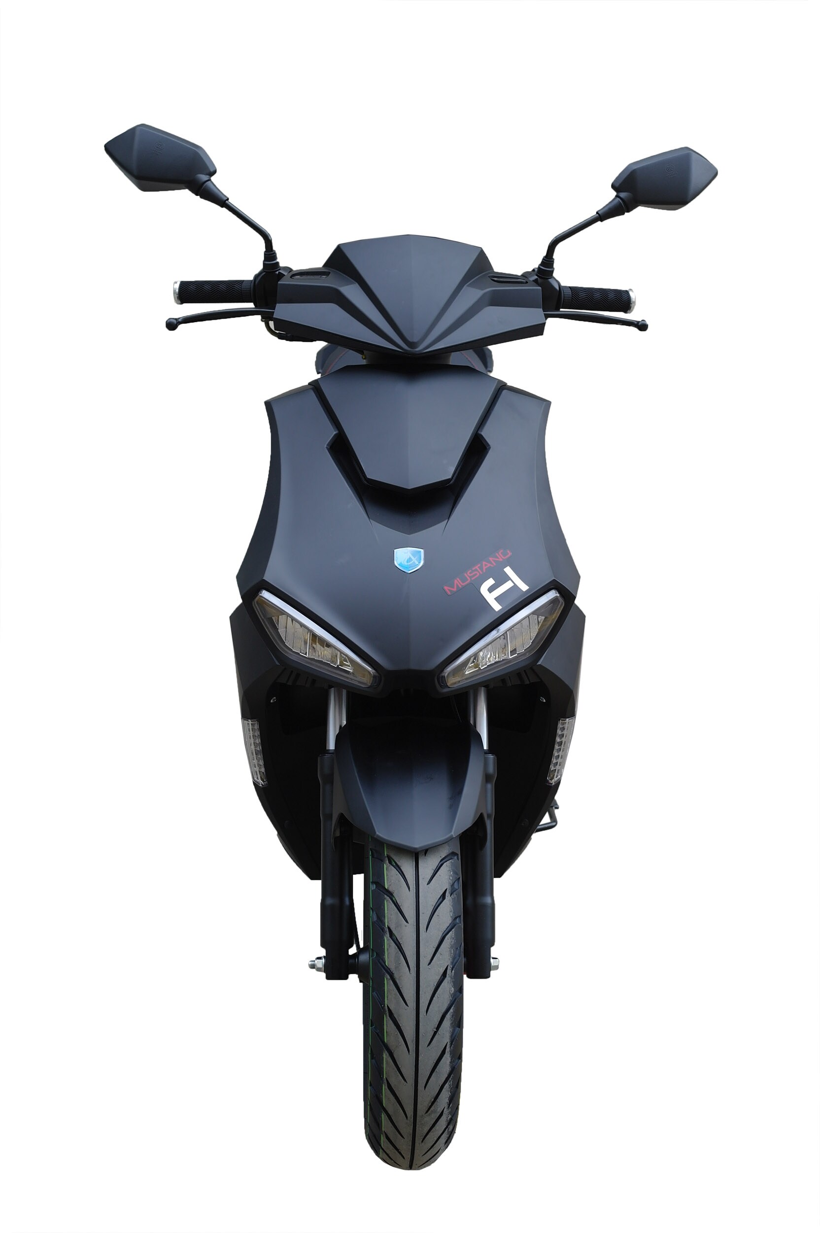 Alpha Motors Motorroller Mustang 125 ccm 85 kmh EURO 5 mattschwarz