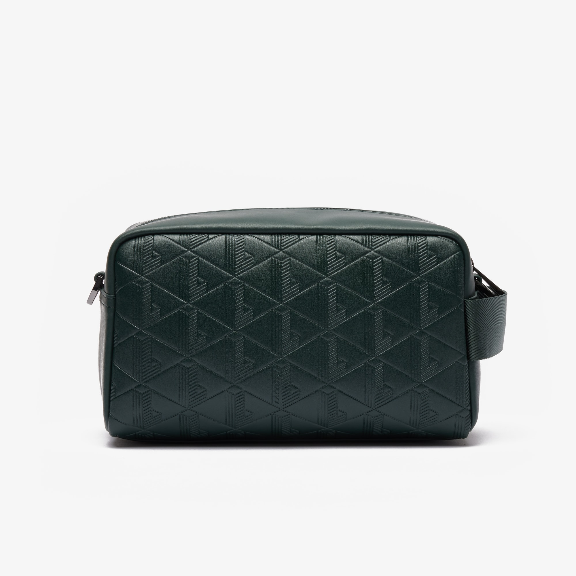 Sac pochette avec imprimé monogramme Sacoches & Pochettes - Vert - Lacoste - Homme