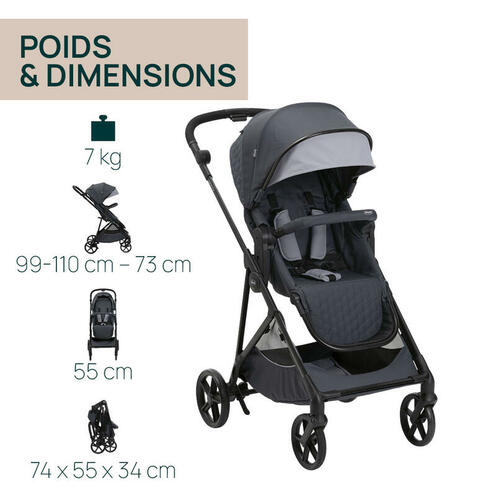 Poussette Seety - Boston grey - CHICCO