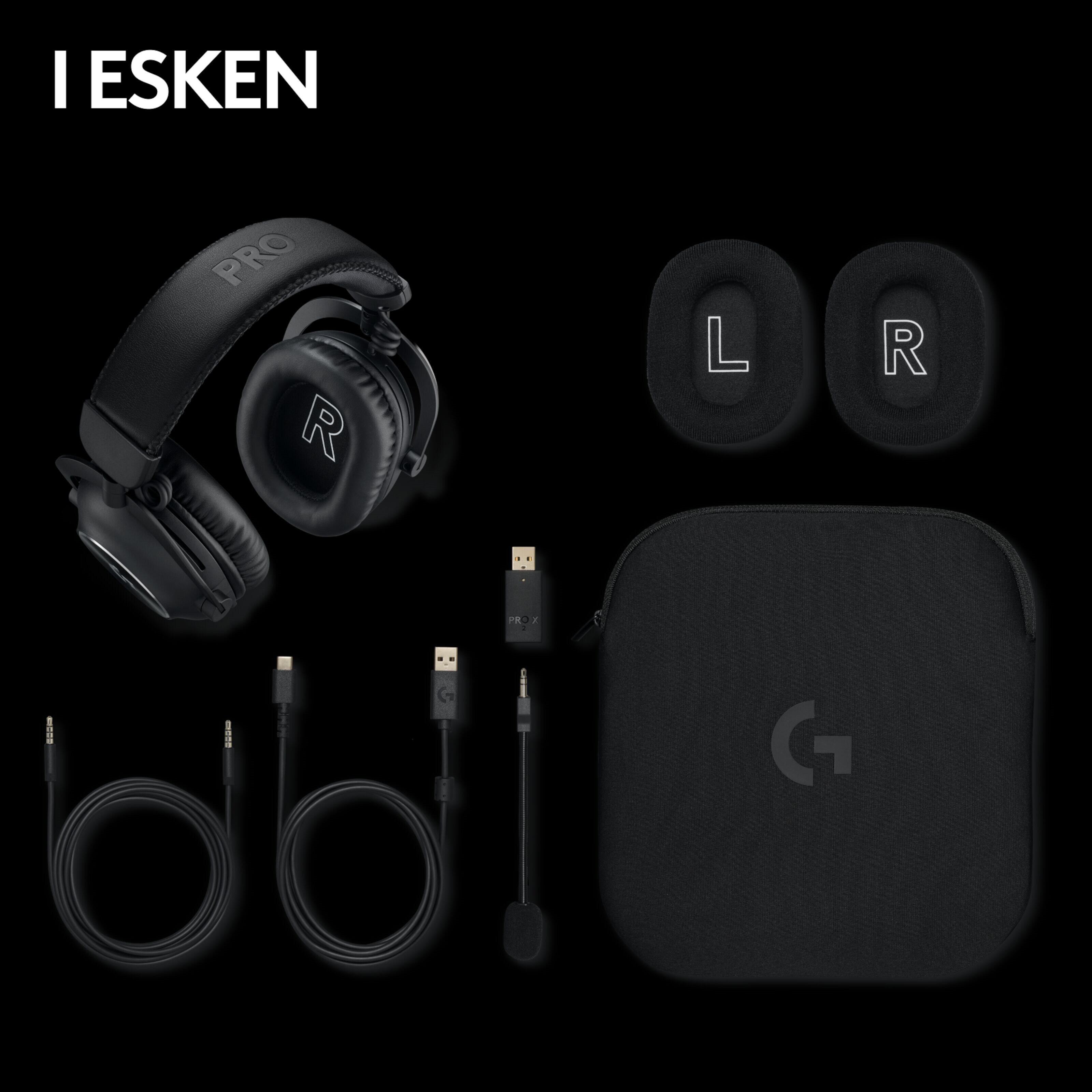 Logitech G Pro X2 Lightspeed Trådløst headset