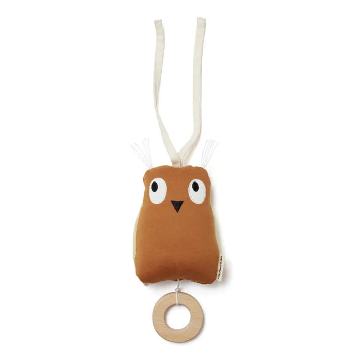 Kid's Concept Chouette musicale Edvin | Rouille
