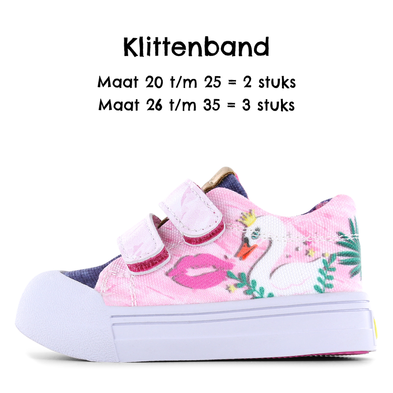 Go Bananas Sneaker Klettband - Schwan