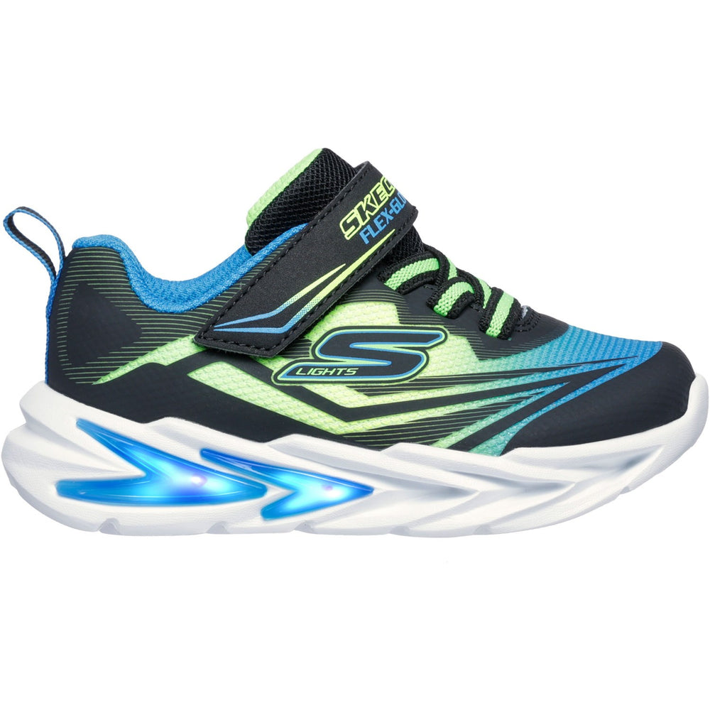 Køb Skechers Black S Lights Flex-Glow Ultra
