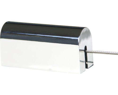 Universele chromen kabelspanset voor kabelgespannen zonnezeilen (max. 7 m)