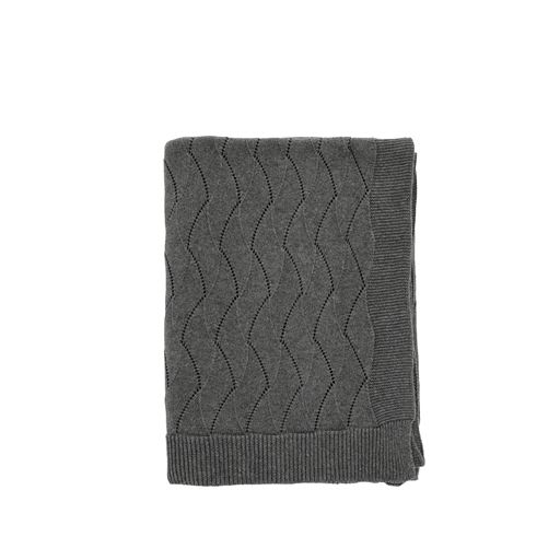 Södahl Gentle Plaid, Grey, 130x170 cm