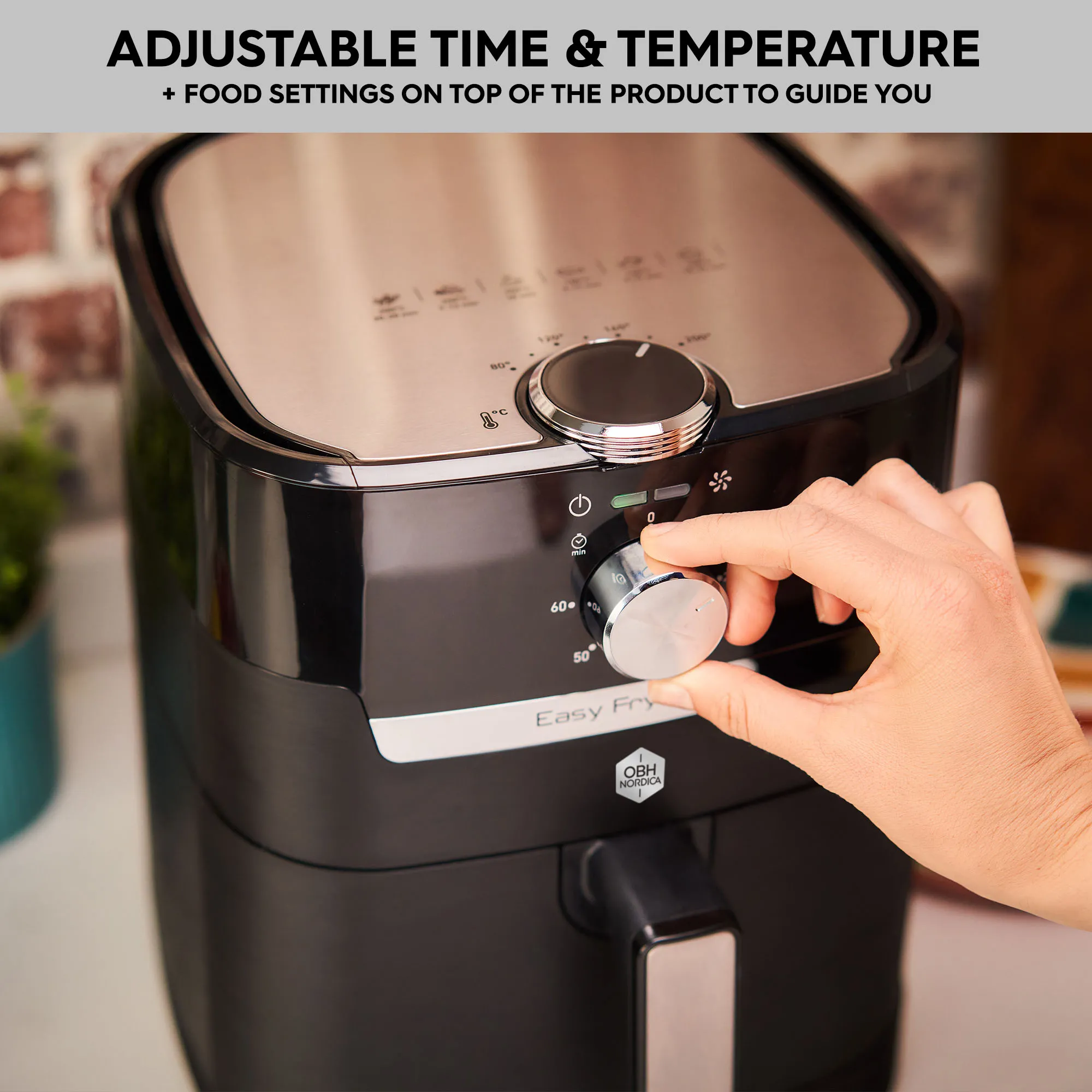 OBH Nordica Easy Fryer Classic 2in1 Airfryer
