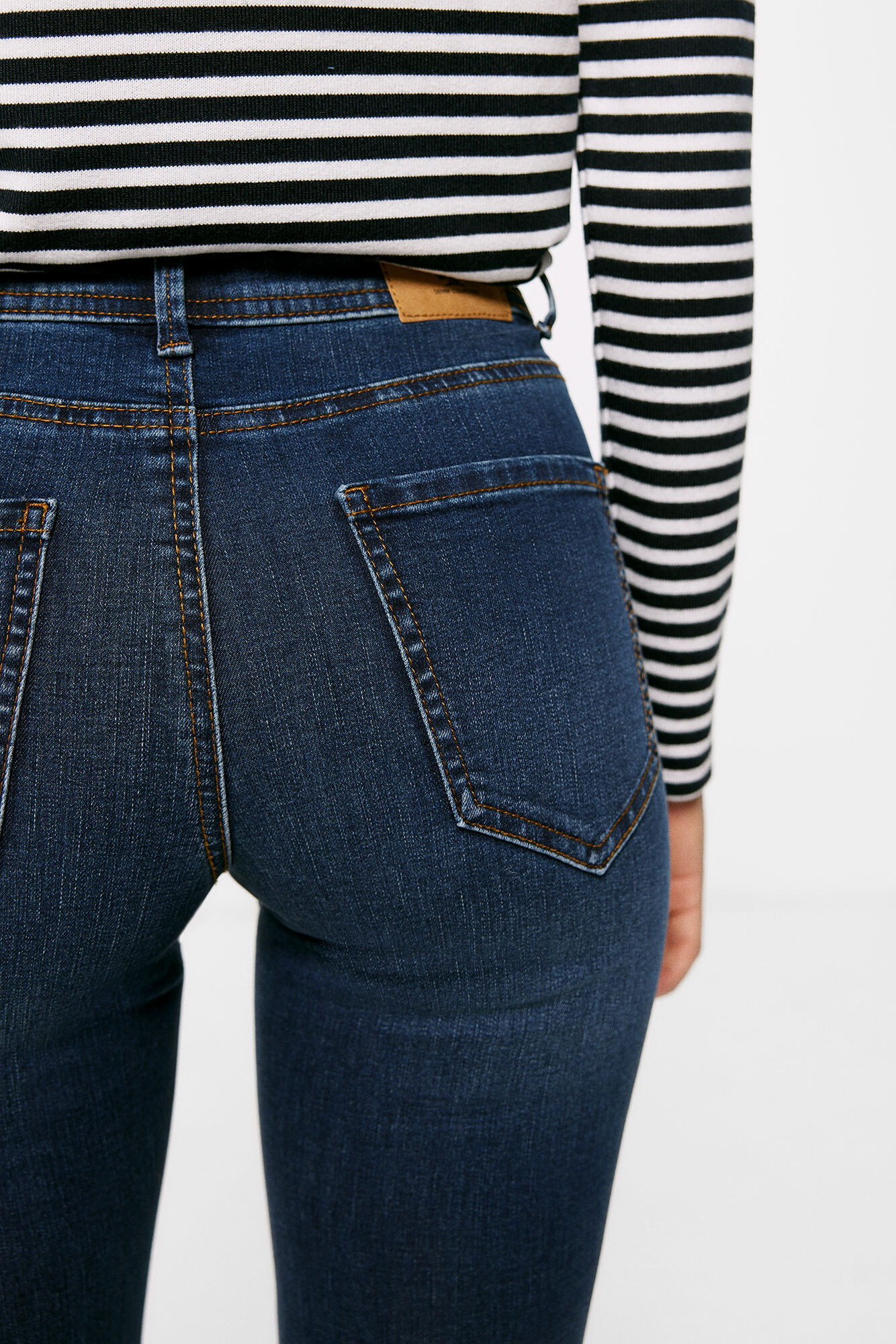Calças Jegging de Algodão