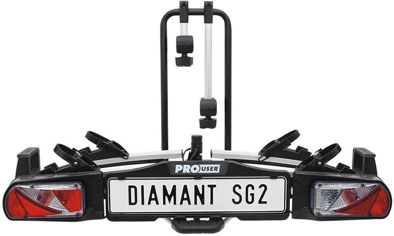 Pro-user - Diamant Sg2 - Fietsendrager - Geschikt voor 2 Fietsen - Draaggewicht 60 kg
