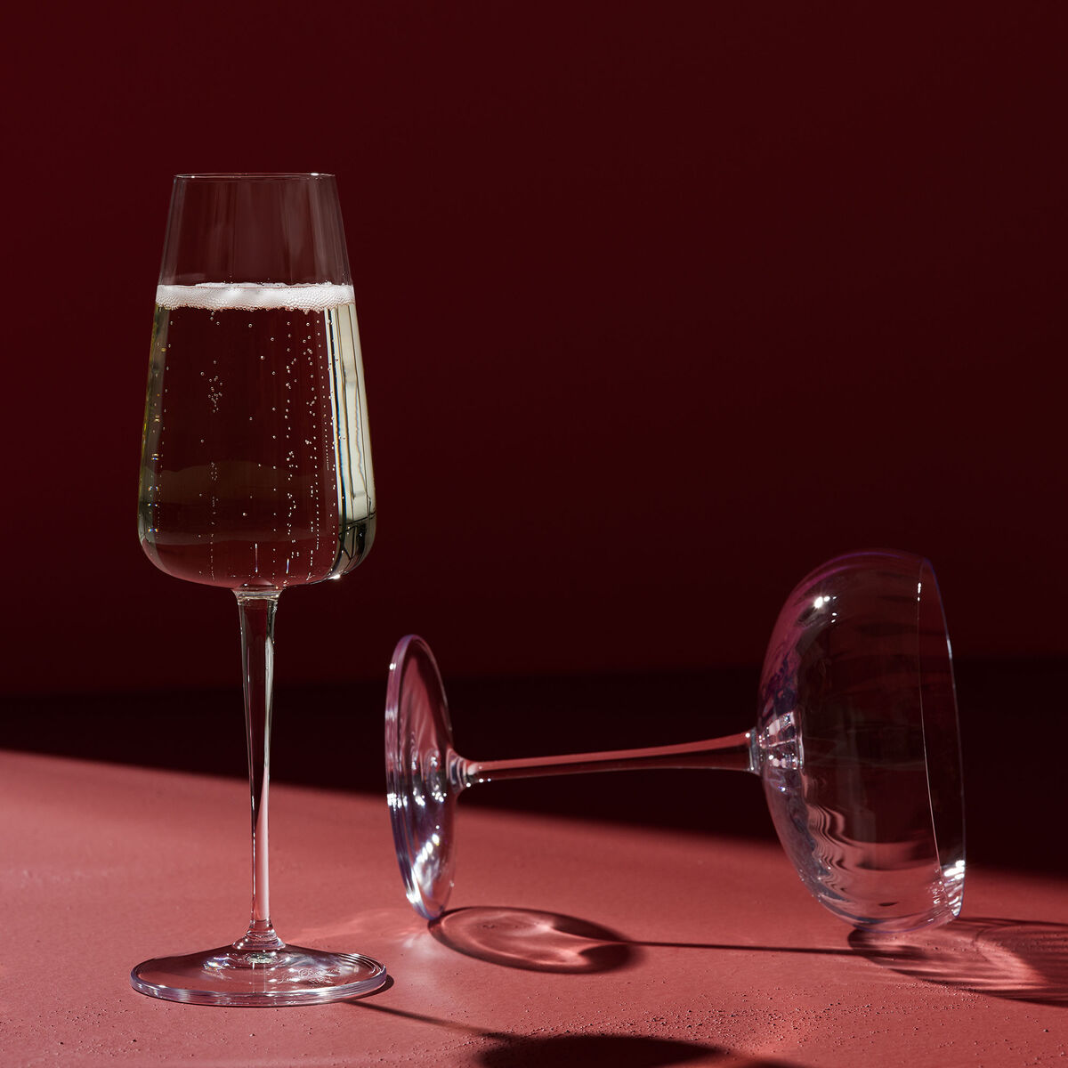 Luigi Bormioli Optica champagneglass 21 cl 4-pakning