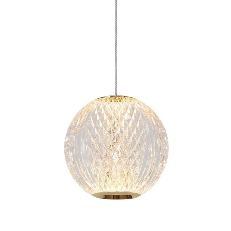 Lucide Cintra 1 hanglamp LED transparant