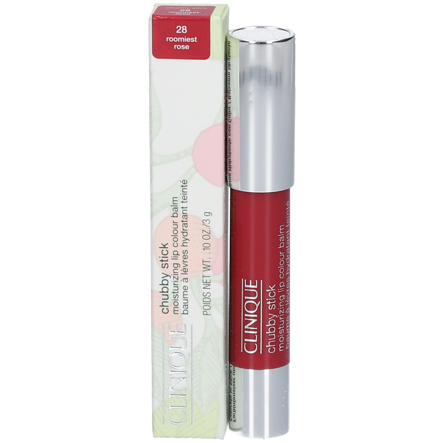 CLINIQUE Chubby Stick™ Intense Feuchtigkeitsspendender Lippenbalsam Farbe Roomiest Rose