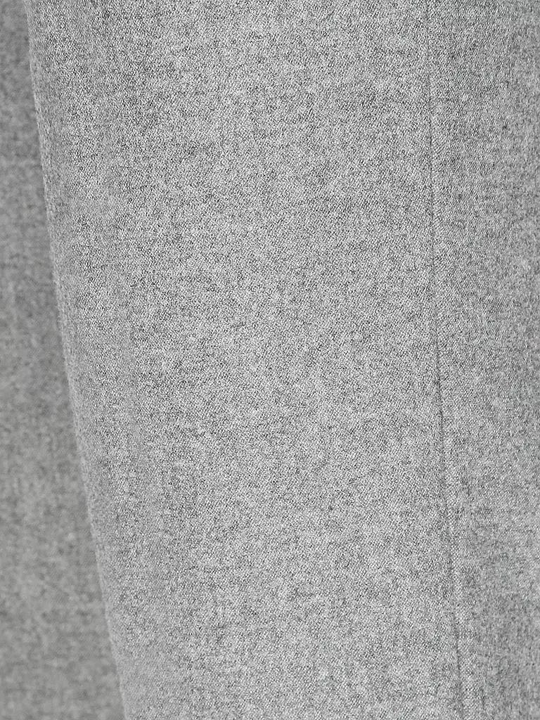 BOSS Flanellhose  grau