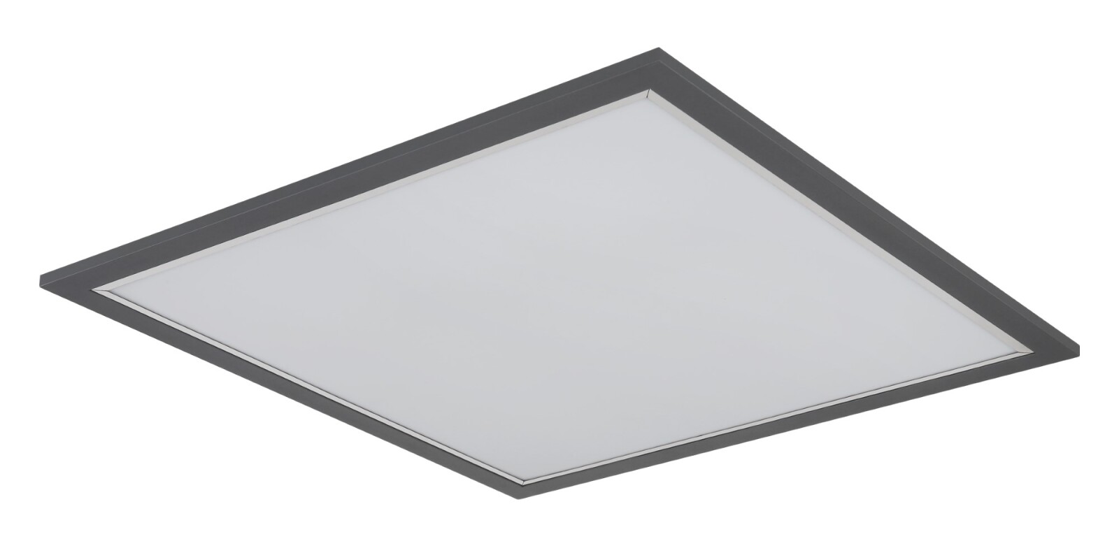 LED-Deckenleuchte - anthrazit-weiß-opal - 45 cm