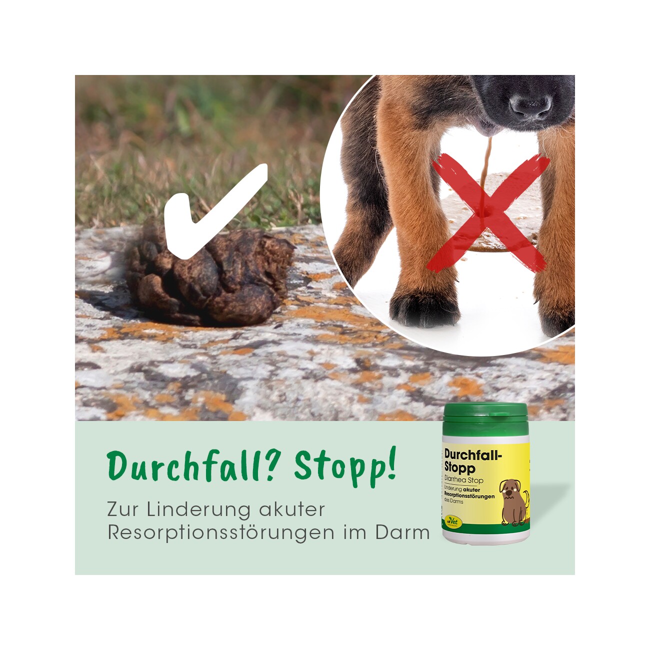 cdVet DurchfallStoppPlus 60 g