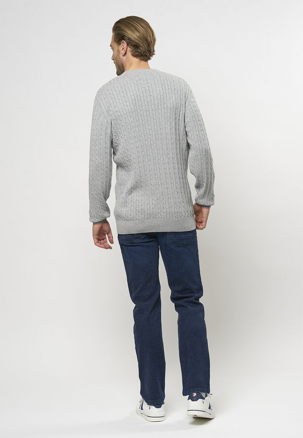 U.S. Polo Assn. USPA Knit Archi Men Greymelange