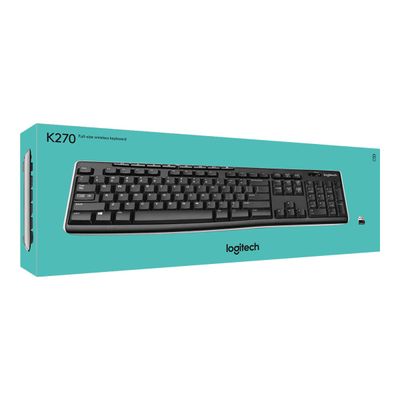 Logitech K270 - clavier sans fil Azerty - noir