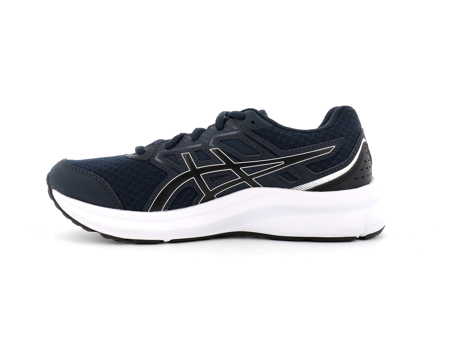 Asics-1011B034 Matières combinées Marine