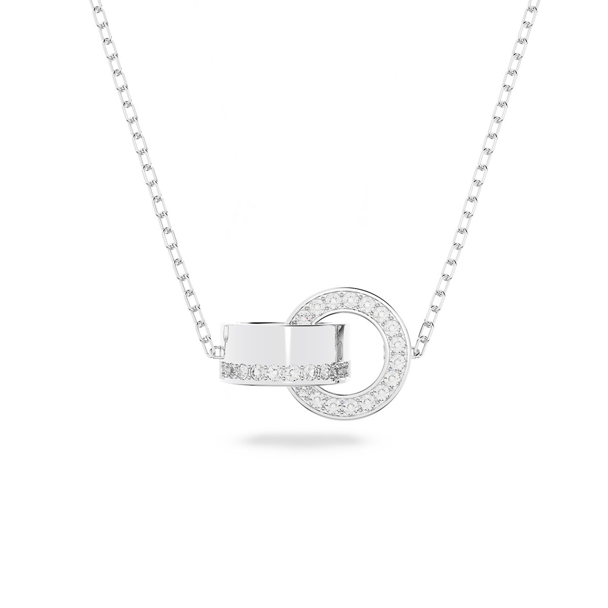 Collier Swarovski Hollow argenté
