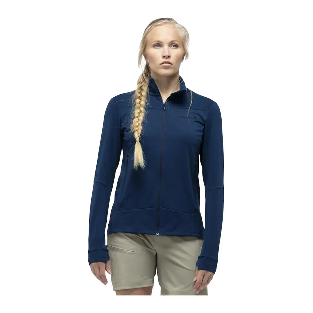 Norrona FALKETIND WARM1 STRETCH - Polaire Femme indigo night