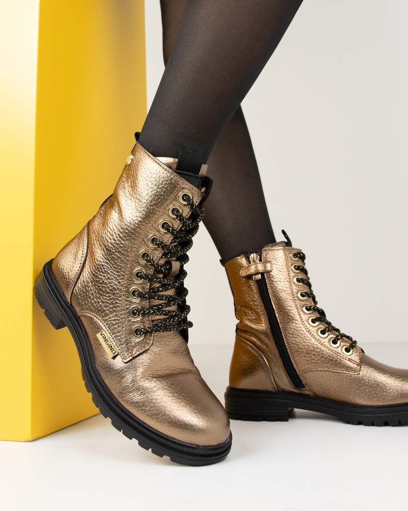Vingino Julia Veterboots  - goud