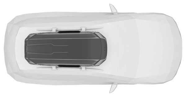 Coffre de Toit Thule Motion 3 L (450 L) Gris Titan Glossy