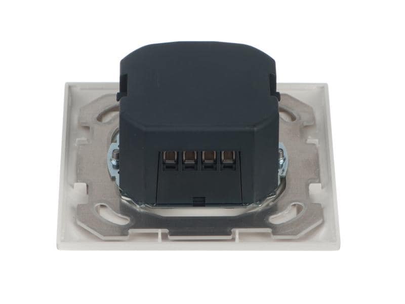 Feller EDIZIOdue UP-Drehdimmer 600 W Phasenabschnitt Drehdimmer Phasenabschnitt, weiss