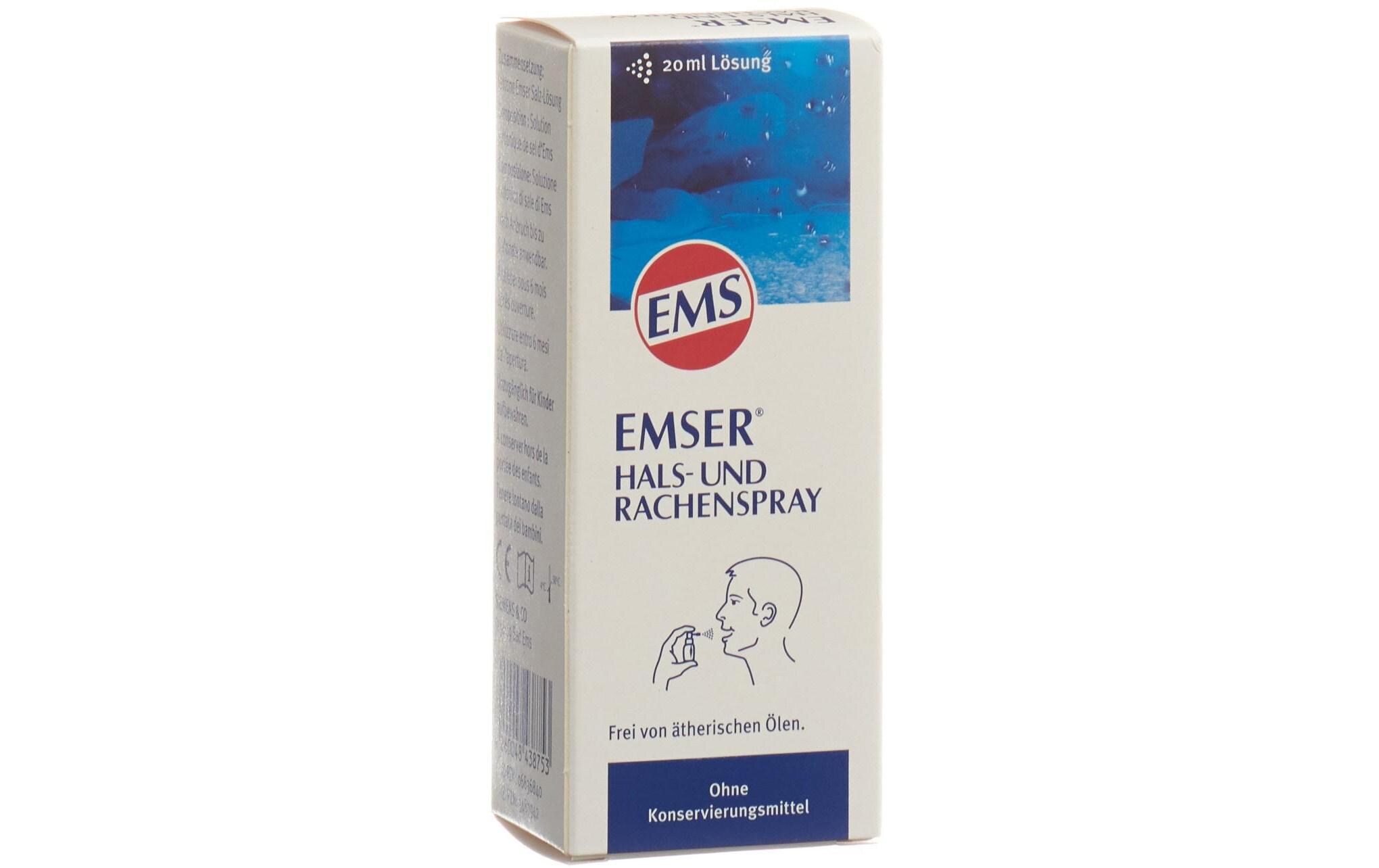 Hals- und Rachenspray 20 mlSpray für Hals und Rachen bei Stimmbelastung und Erkältung