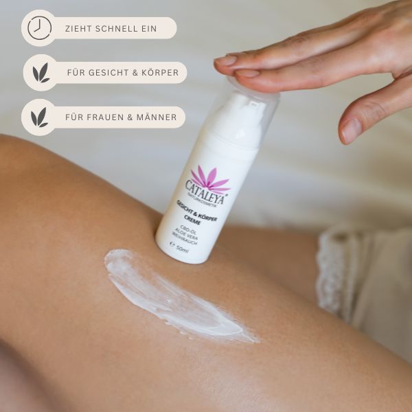 CATALEYA CBD Creme Gesicht & Körper