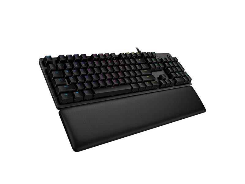 Logitech Gaming-Tastatur G513 GX Brown Carbon Mechanische Gaming-Tastatur mit RGB-Beleuchtung