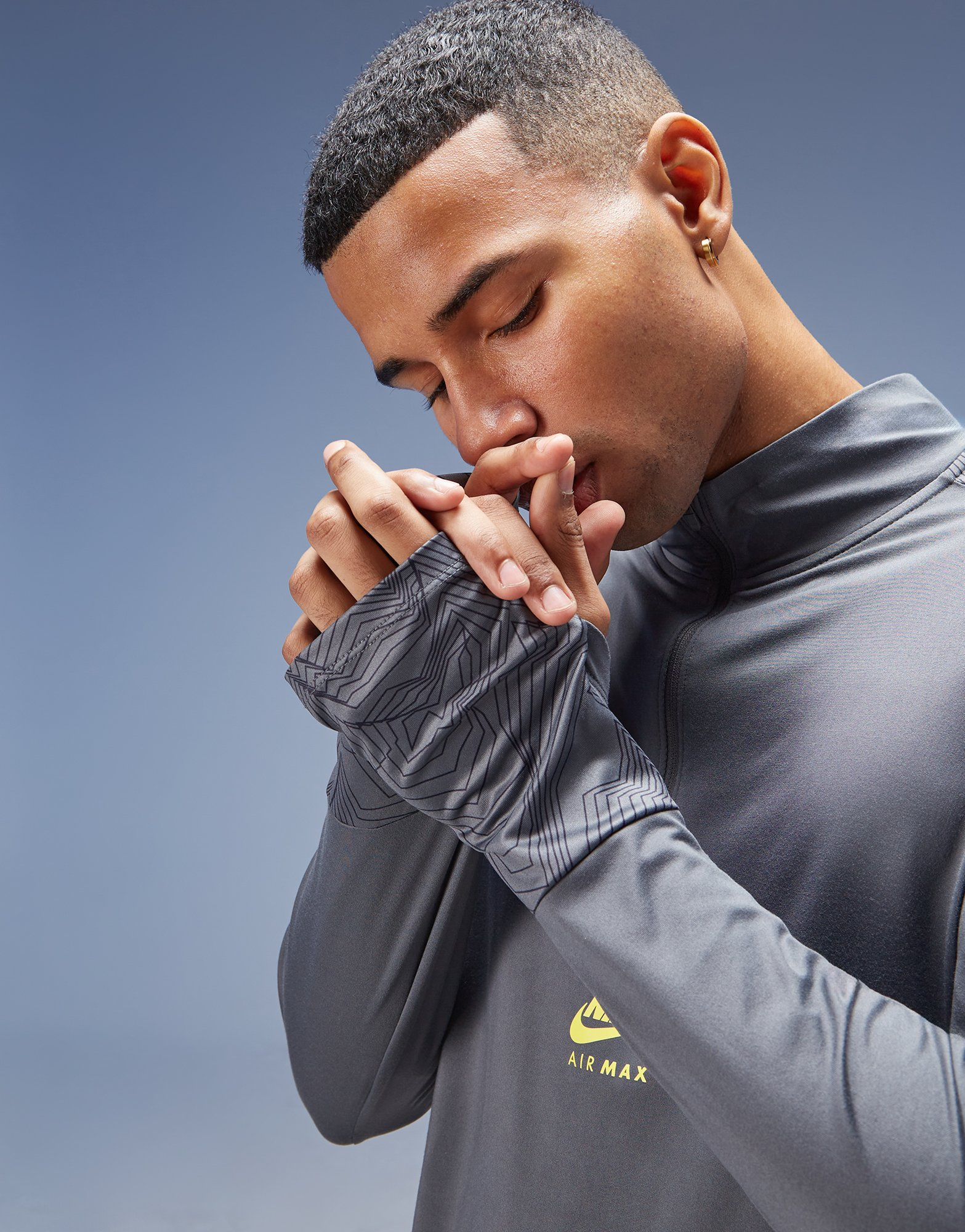 Nike Haut Zippé Air Max Performance Homme