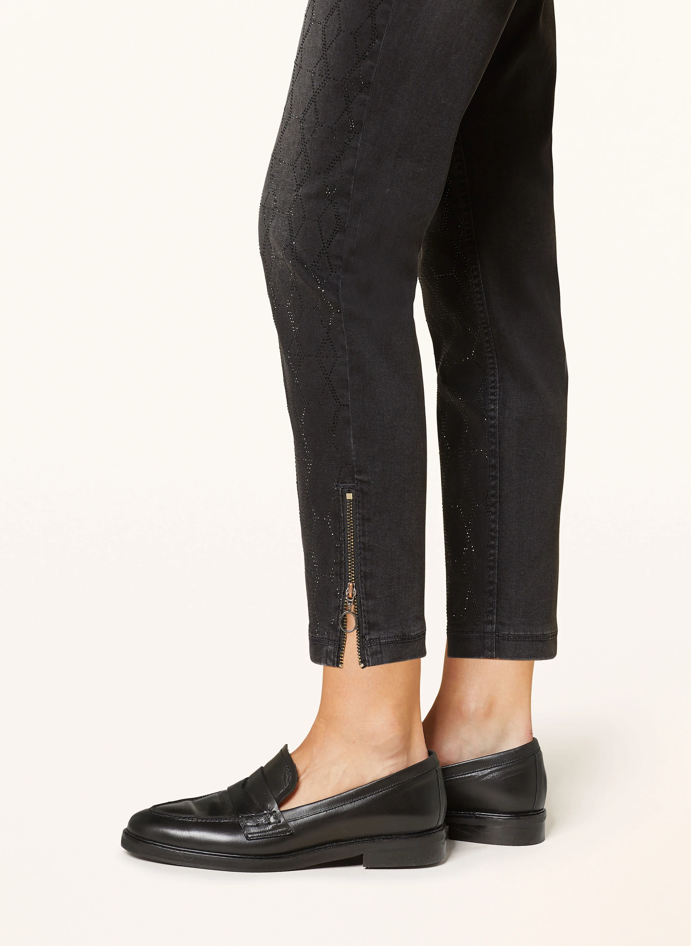 MAC Jeans SKINNY CHIC mit Schmucksteinbesatz
