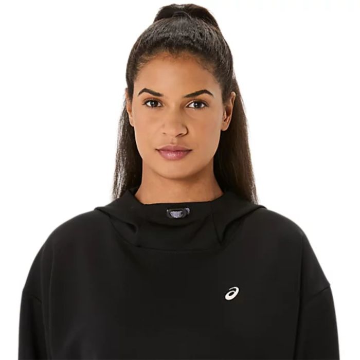 Asics Dame Trøjer Nagino Run Adjustable Hoodie Sort