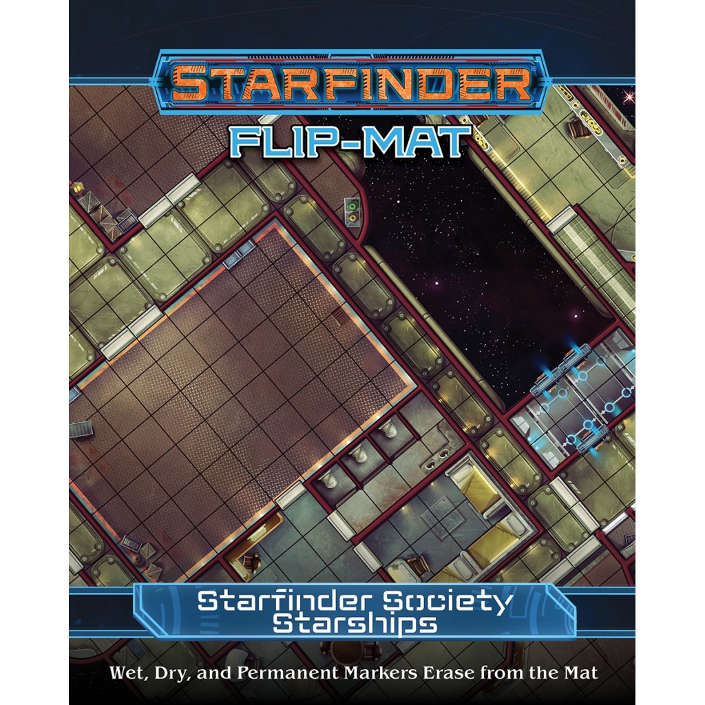 Starfinder Flip-Mat : Starfinder Society Starships