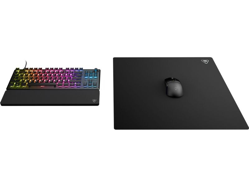 Turtle Beach Gaming-Mausmatte Sense Core Square Schwarz Optimierte Oberfläche für präzise Bewegungen und Komfort beim Gaming