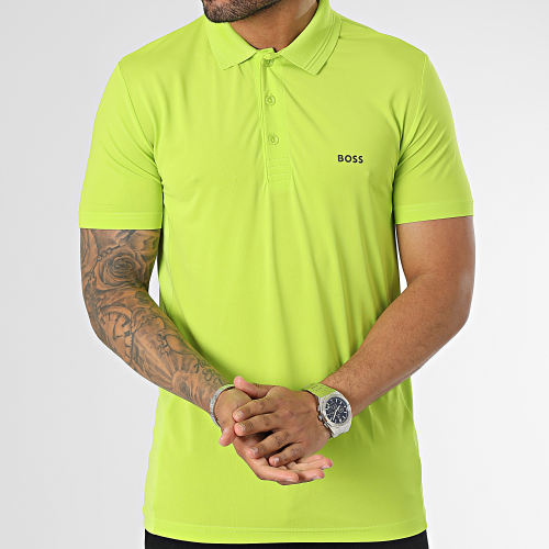 Polo Manches Courtes Paddytech 50487824 Vert Anis