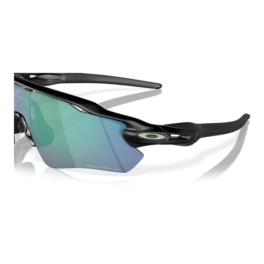 Oakley RADAR EV PATH - Lunettes de soleil matte black/prizm jade polarized