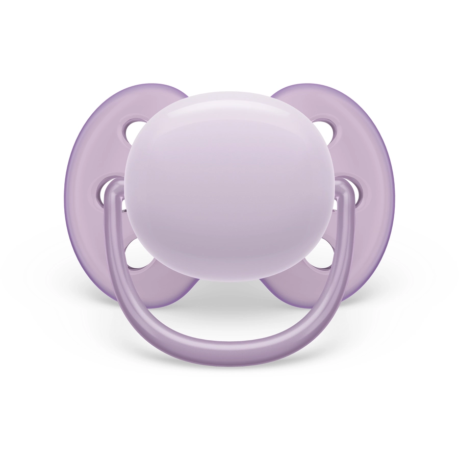 Philips Avent Schnuller ultra soft SCF09131 0-6 Monate lilarosa 4 Stück